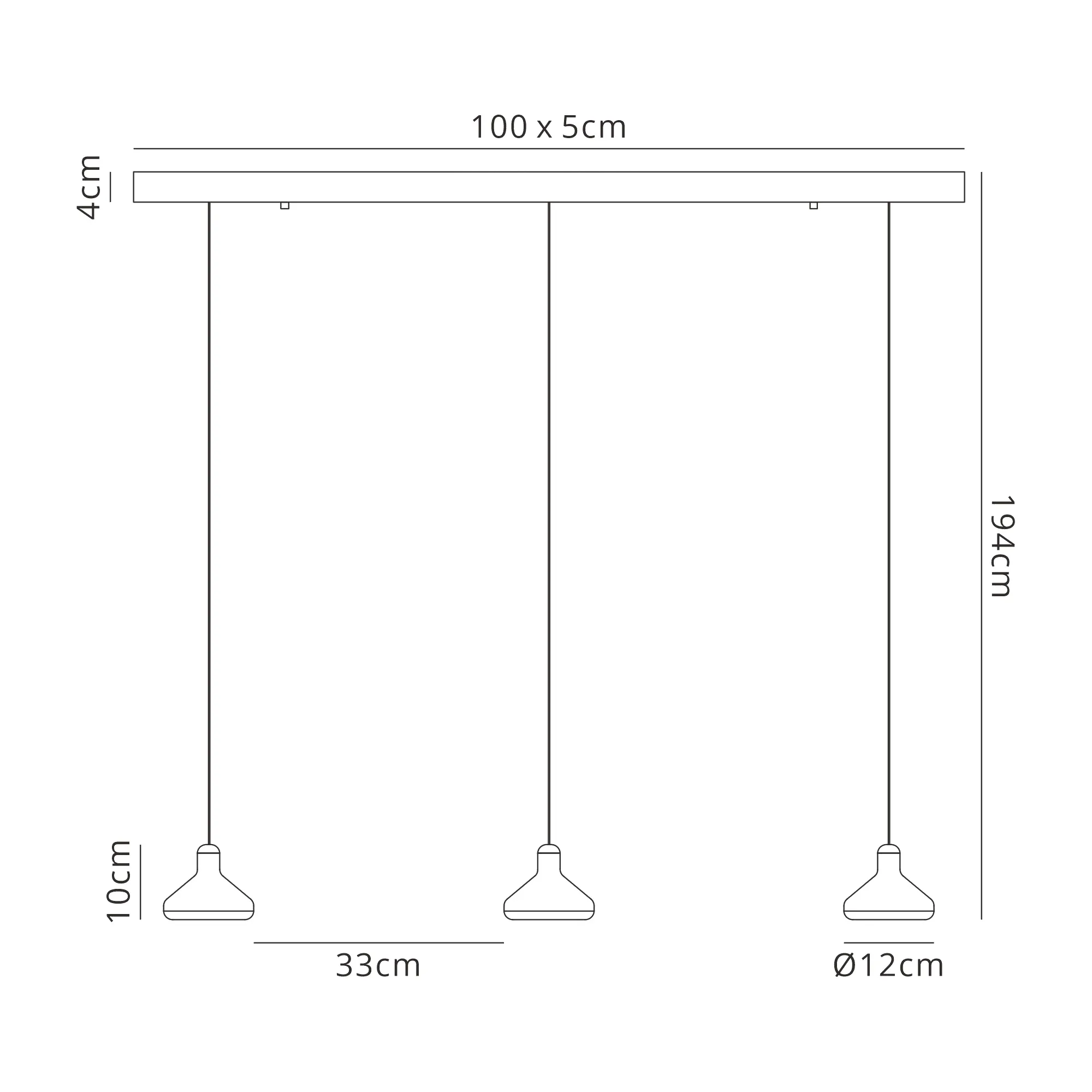 Sirio Linear 3 Light 24W 3000K M7312  Mantra Fusion Sirio